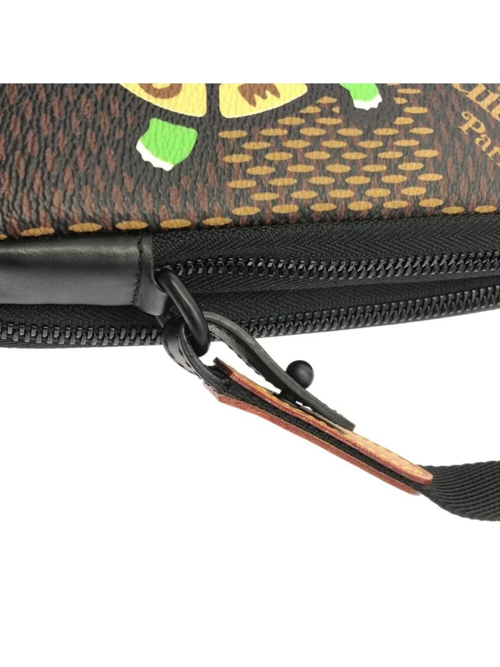 Louis Vuitton Damier Giant Double Phone Pouch Shoulder